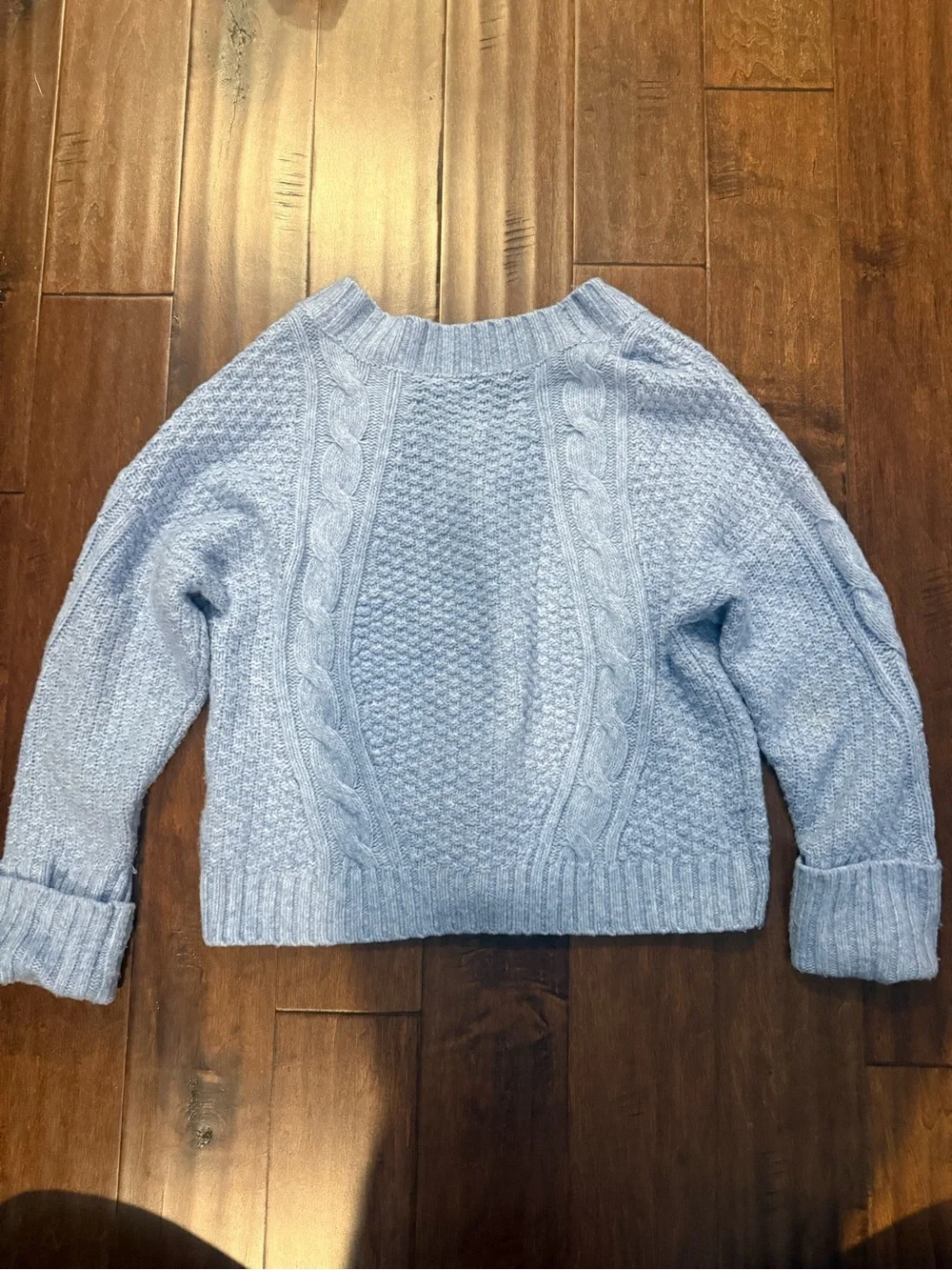 Abercrombie Cable Knit Cardigan (M)